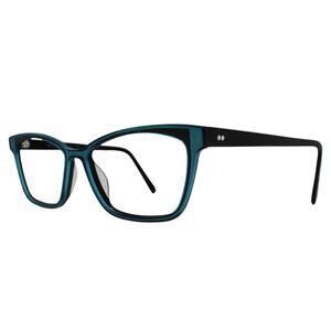 Modo Model 6619 TUQBLK (Turquoise/Black) 52-15-140 Eyeglasses FRAMES ONLY - GOOD